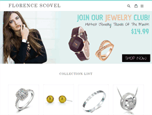 Tablet Screenshot of florencescoveljewelry.com